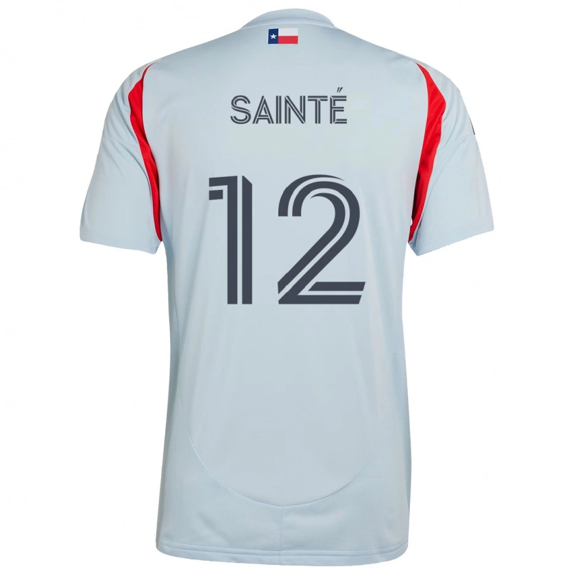 Danxen Barn Carl Sainté #12 Ljusblå Röd Bortatröja Matchtröjor 2025/26 Tröjor T-Tröja