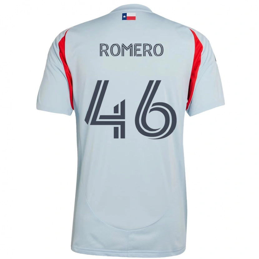 Danxen Barn Isaac Romero #46 Ljusblå Röd Bortatröja Matchtröjor 2025/26 Tröjor T-Tröja
