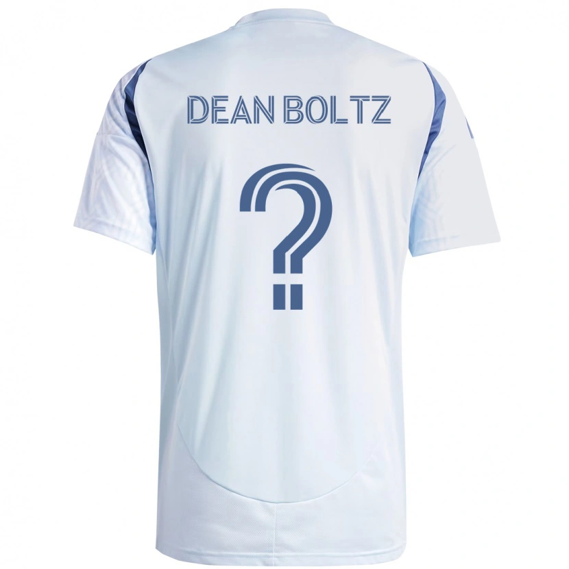 Danxen Barn Dean Boltz #0 Ljus Himmel Blåblå Bortatröja Matchtröjor 2025/26 Tröjor T-Tröja
