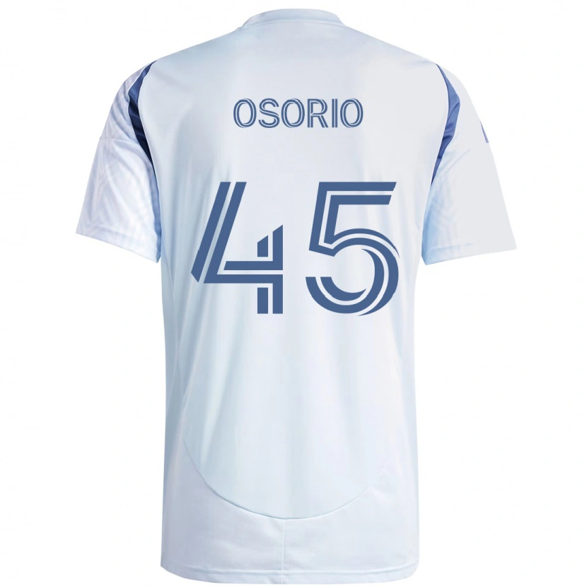 Danxen Barn Harold Osorio #45 Ljus Himmel Blåblå Bortatröja Matchtröjor 2025/26 Tröjor T-Tröja