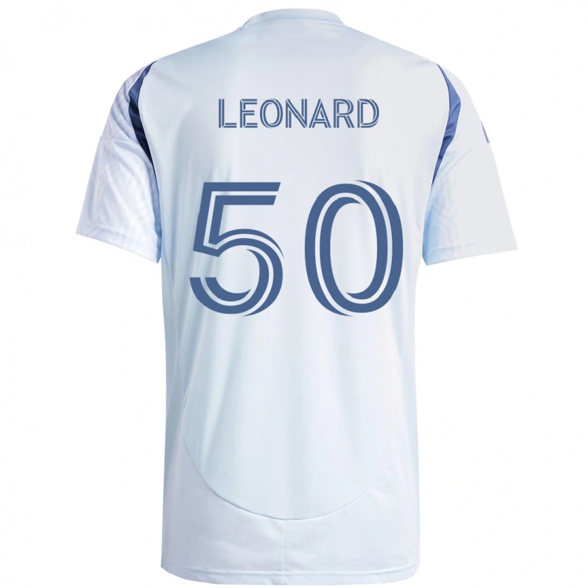 Danxen Barn Eric Leonard #50 Ljus Himmel Blåblå Bortatröja Matchtröjor 2025/26 Tröjor T-Tröja