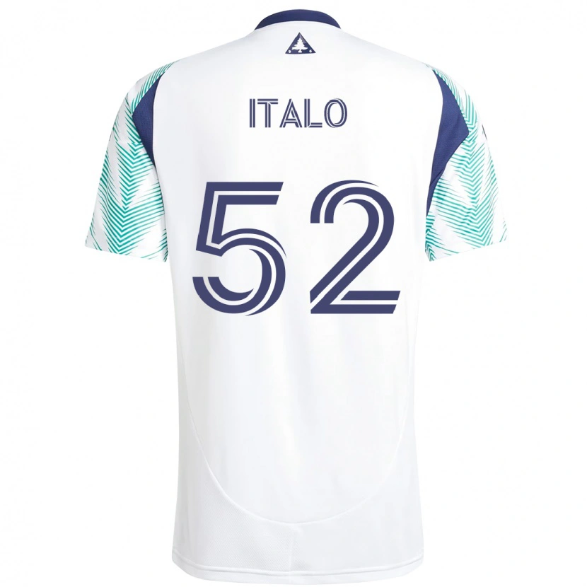 Danxen Barn Ítalo #52 Blå Röd Bortatröja Matchtröjor 2025/26 Tröjor T-Tröja