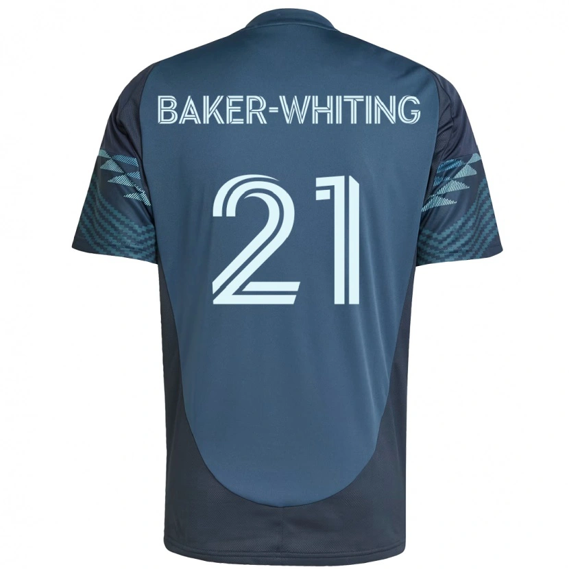 Danxen Barn Reed Baker-Whiting #21 Ljusblå Bortatröja Matchtröjor 2025/26 Tröjor T-Tröja