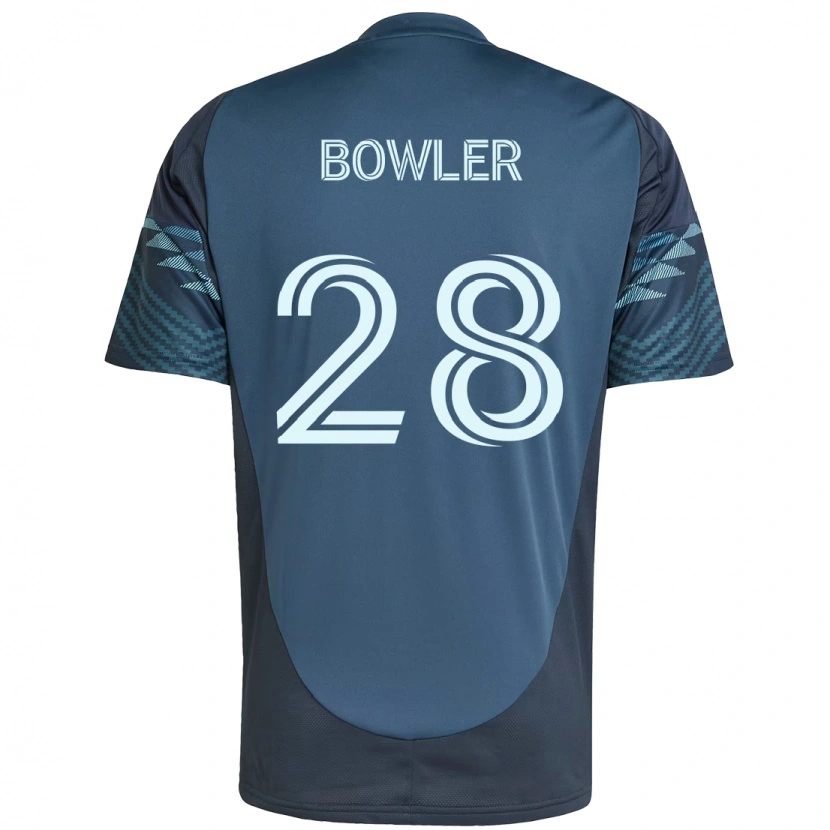 Danxen Barn Rachel Bowler #28 Ljusblå Bortatröja Matchtröjor 2025/26 Tröjor T-Tröja