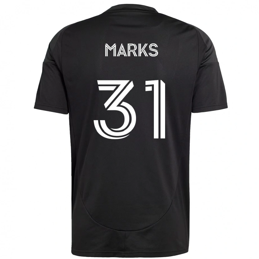 Danxen Barn George Marks #31 Svart Vit Bortatröja Matchtröjor 2025/26 Tröjor T-Tröja