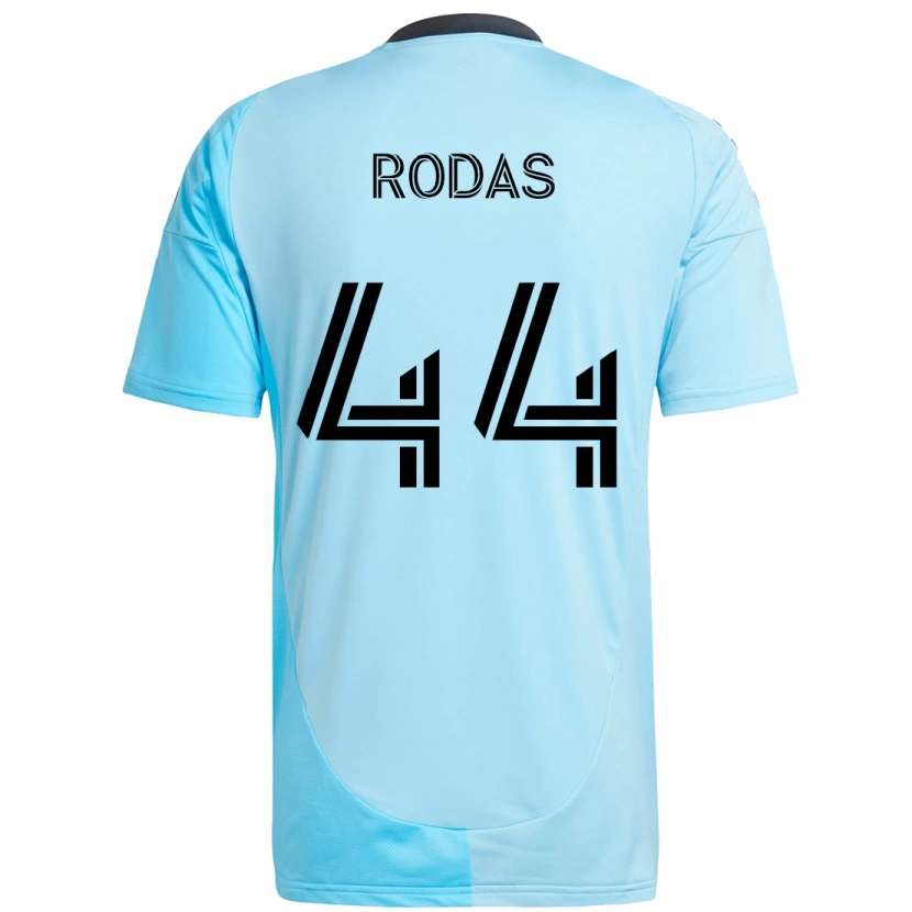 Danxen Barn Geremy Rodas #44 Himmelsblå Bortatröja Matchtröjor 2025/26 Tröjor T-Tröja