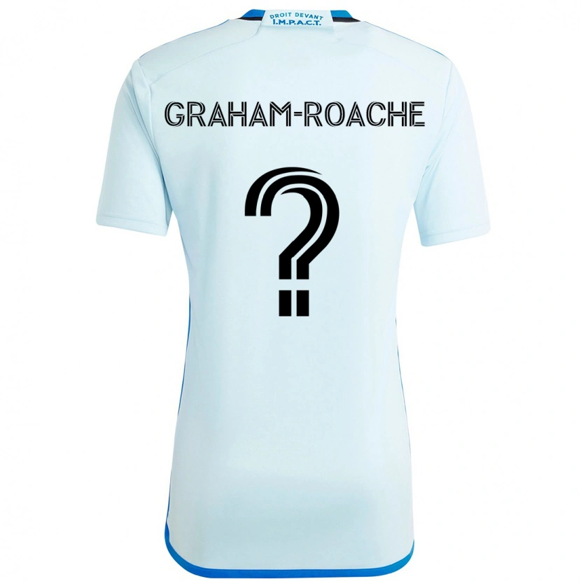 Danxen Barn Owen Graham-Roache #0 Himmelsblå Mörkblå Bortatröja Matchtröjor 2025/26 Tröjor T-Tröja