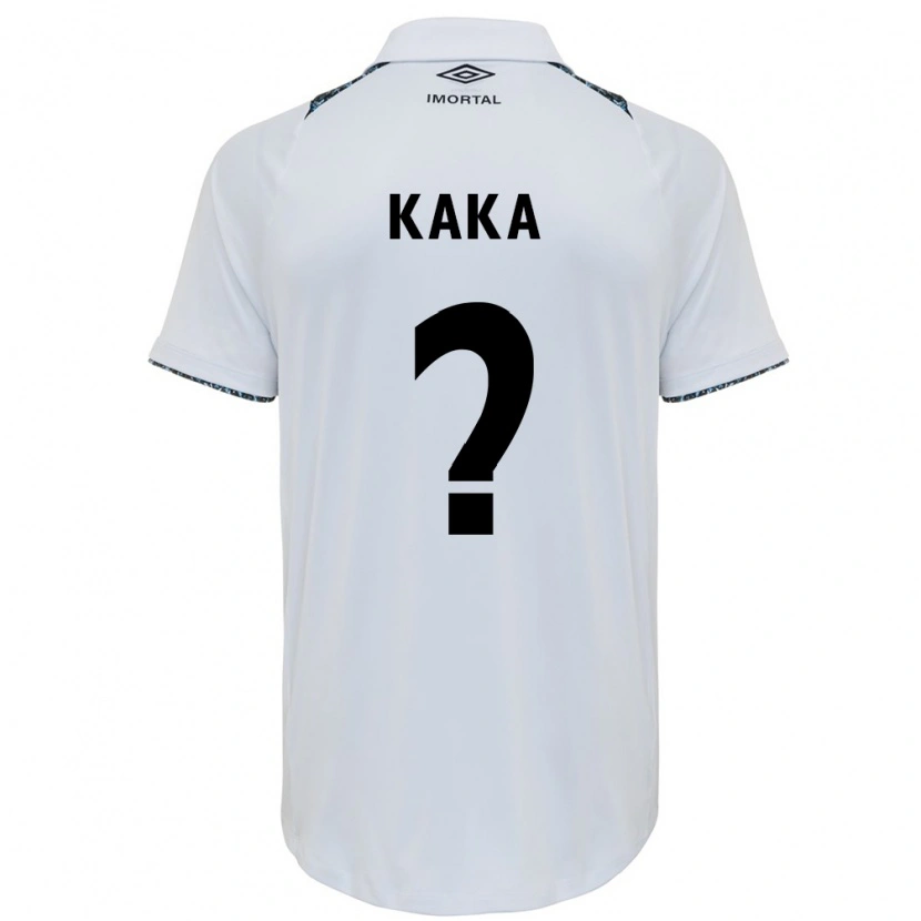 Danxen Barn Kaká #0 Vit Blå Bortatröja Matchtröjor 2025/26 Tröjor T-Tröja