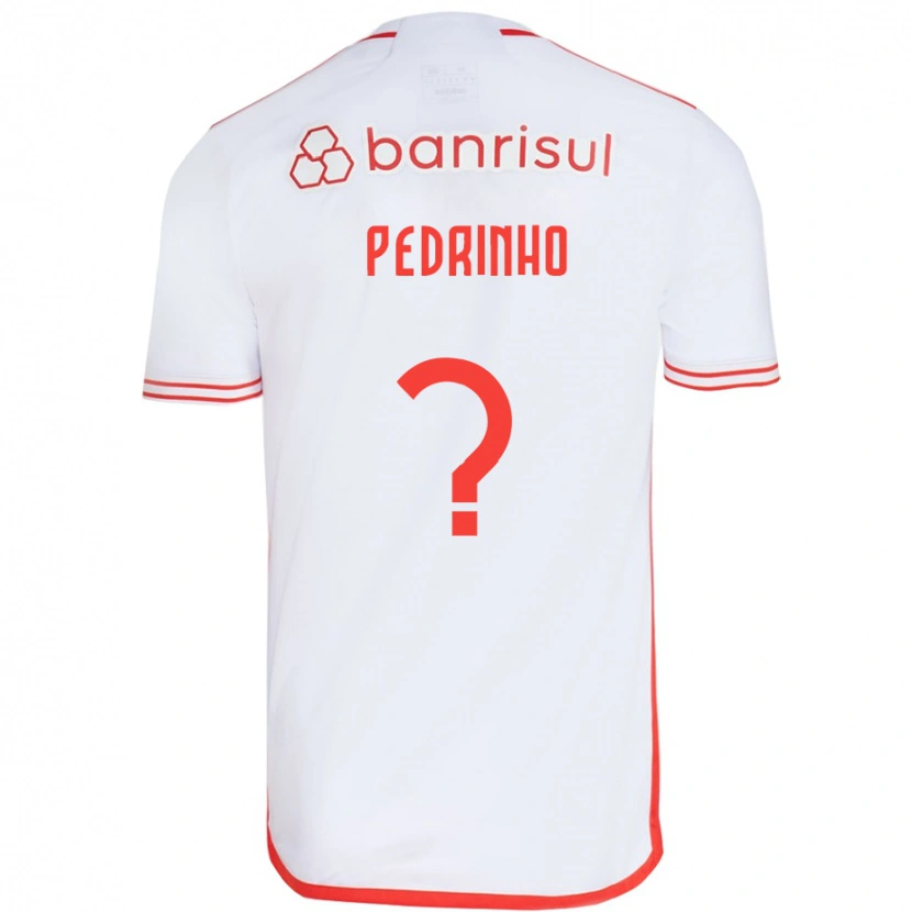 Danxen Barn Pedrinho #0 Vit Röd Bortatröja Matchtröjor 2025/26 Tröjor T-Tröja