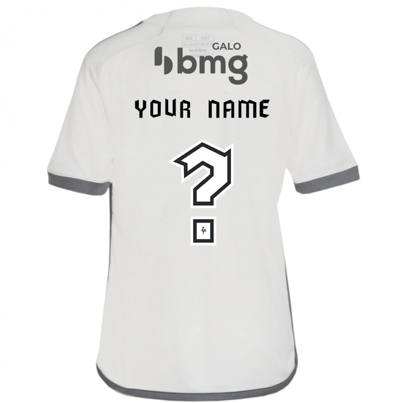 Danxen Barn Ditt Namn #0 Off-White Bortatröja Matchtröjor 2025/26 Tröjor T-Tröja