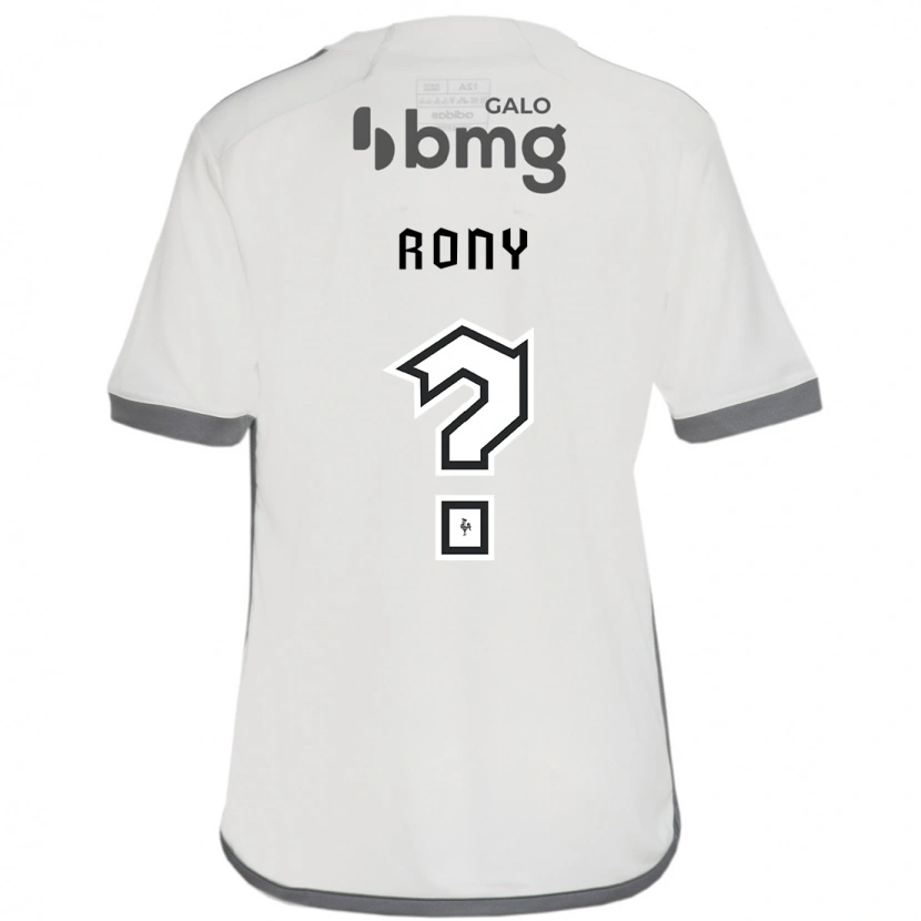 Danxen Barn Rony #0 Off-White Bortatröja Matchtröjor 2025/26 Tröjor T-Tröja