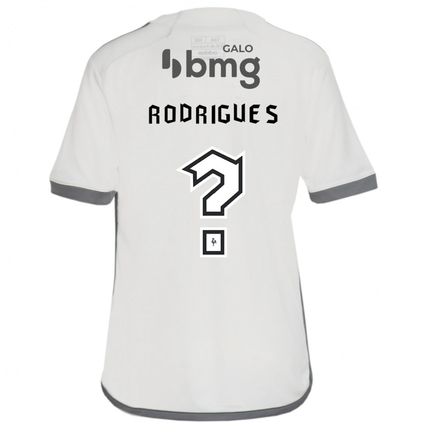 Danxen Barn Vinicius Rodrigues #0 Off-White Bortatröja Matchtröjor 2025/26 Tröjor T-Tröja