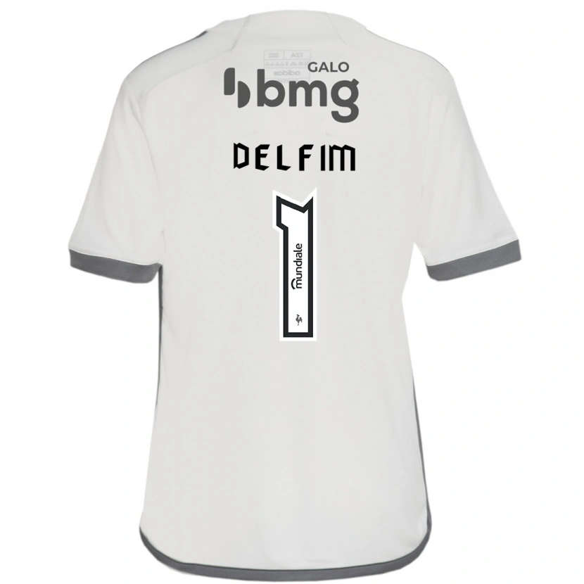 Danxen Barn Gabriel Delfim #1 Off-White Bortatröja Matchtröjor 2025/26 Tröjor T-Tröja