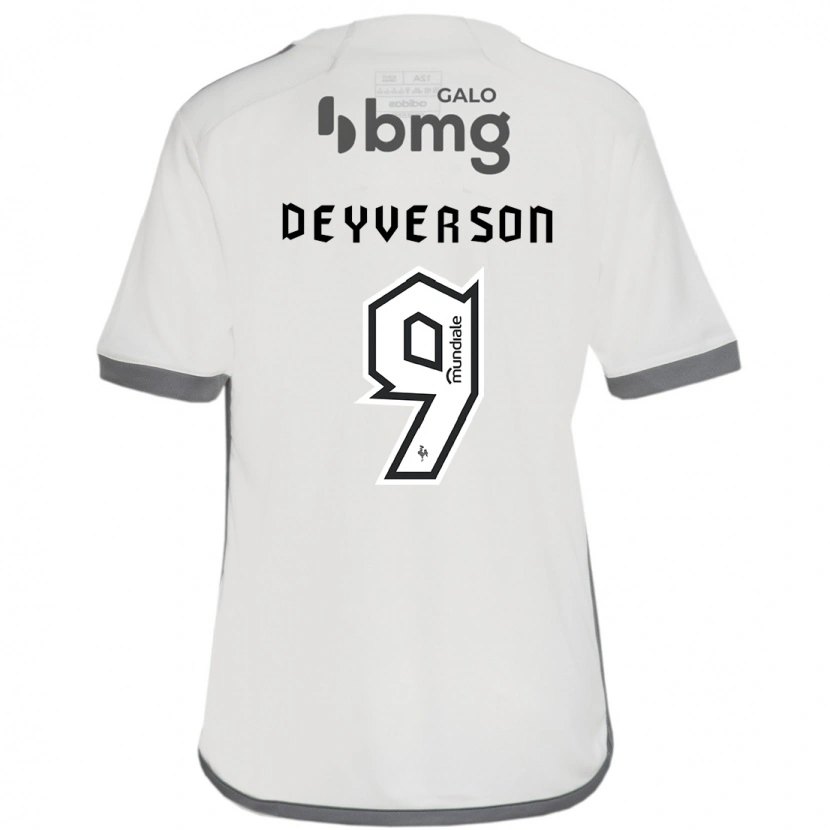 Danxen Barn Deyverson #9 Off-White Bortatröja Matchtröjor 2025/26 Tröjor T-Tröja