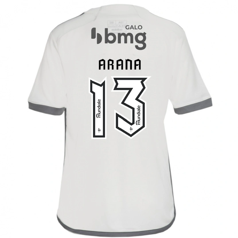 Danxen Barn Guilherme Arana #13 Off-White Bortatröja Matchtröjor 2025/26 Tröjor T-Tröja