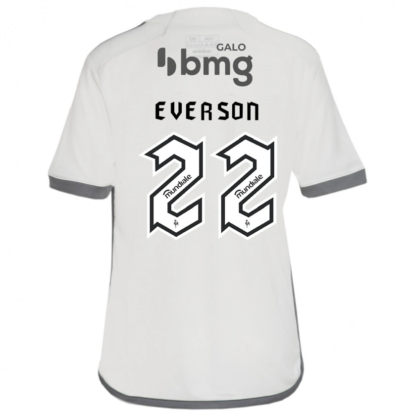 Danxen Barn Everson #22 Off-White Bortatröja Matchtröjor 2025/26 Tröjor T-Tröja