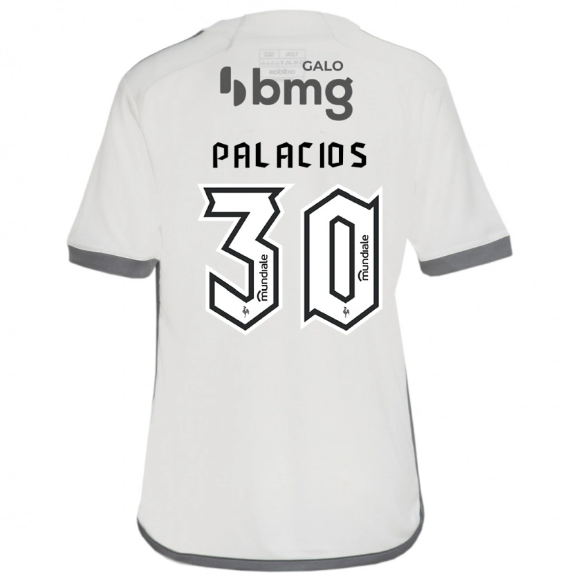 Danxen Barn Brahian Palacios #30 Off-White Bortatröja Matchtröjor 2025/26 Tröjor T-Tröja