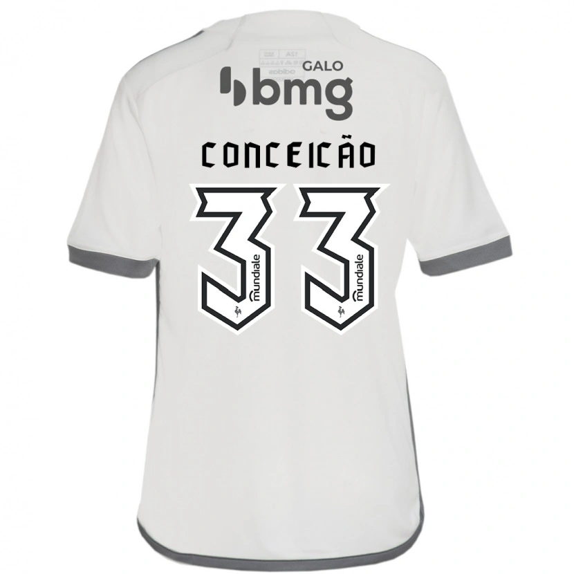 Danxen Barn Robert Conceição #33 Off-White Bortatröja Matchtröjor 2025/26 Tröjor T-Tröja