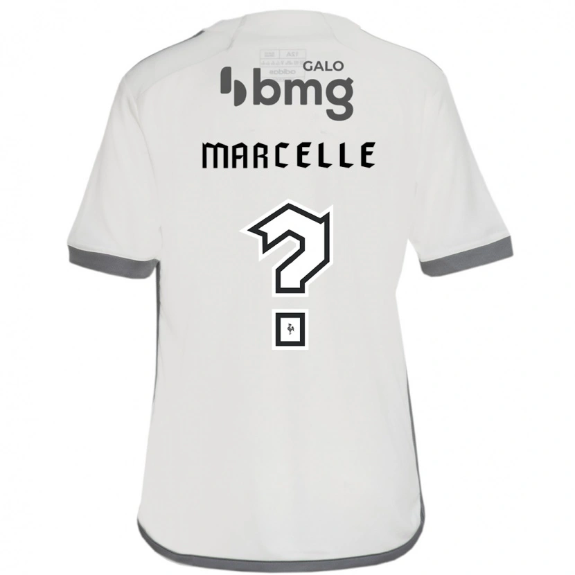Danxen Barn Marcelle #0 Off-White Bortatröja Matchtröjor 2025/26 Tröjor T-Tröja