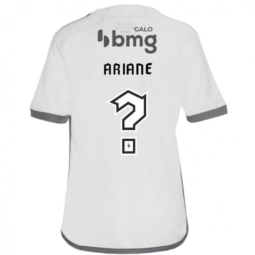 Danxen Barn Ariane #0 Off-White Bortatröja Matchtröjor 2025/26 Tröjor T-Tröja