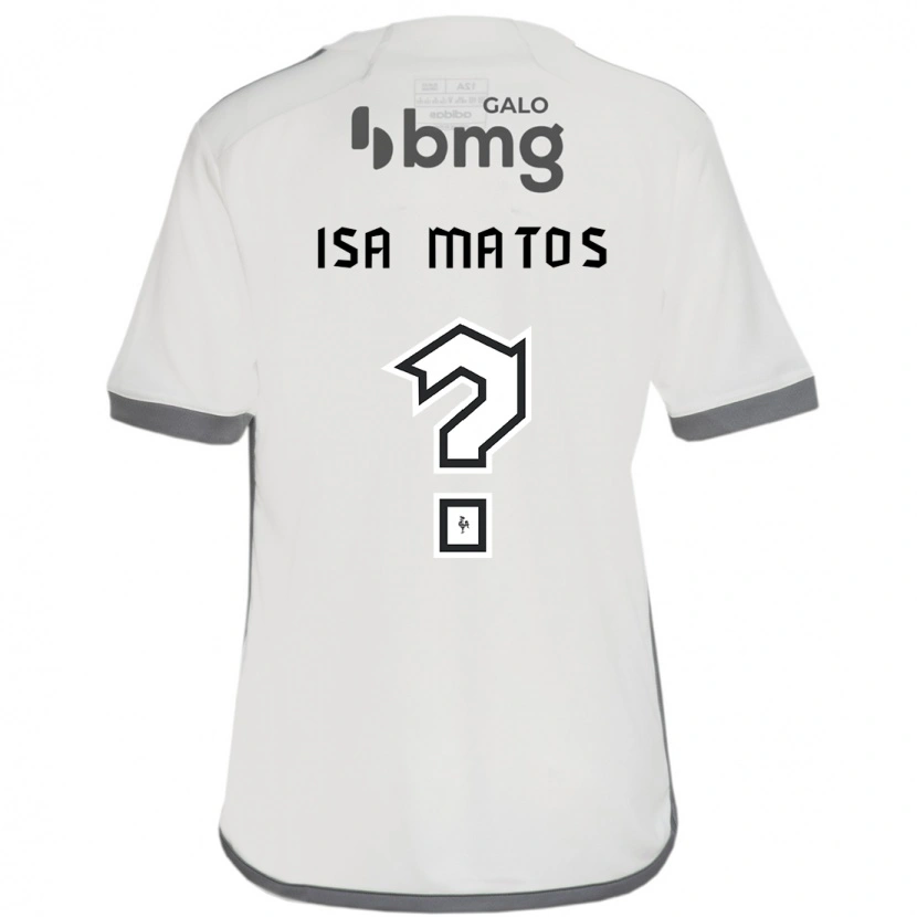 Danxen Barn Isa Matos #0 Off-White Bortatröja Matchtröjor 2025/26 Tröjor T-Tröja