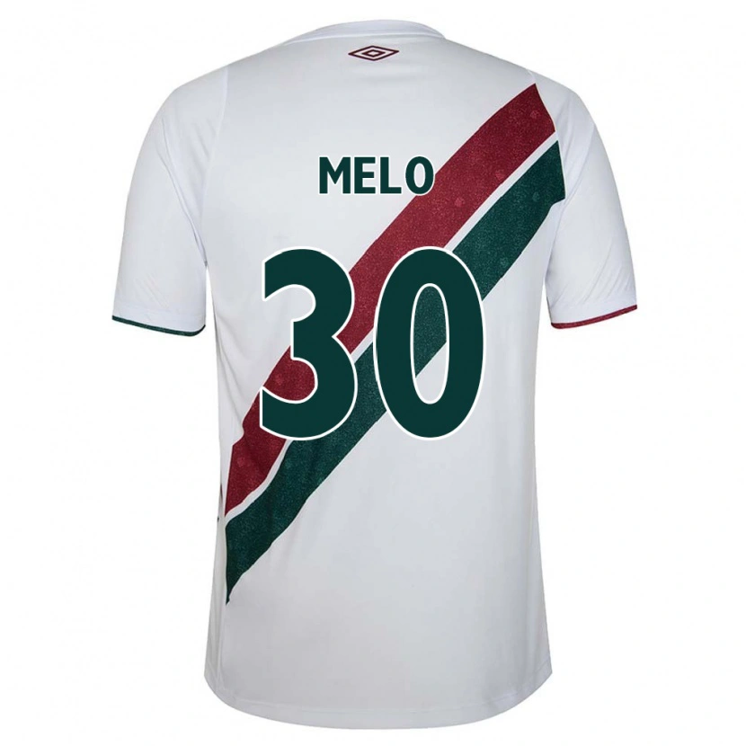Danxen Barn Felipe Melo #30 Grön Vinröd Vit Bortatröja Matchtröjor 2025/26 Tröjor T-Tröja