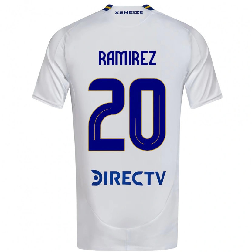 Danxen Barn Juan Ramirez #20 Kungsblå Gul Bortatröja Matchtröjor 2025/26 Tröjor T-Tröja