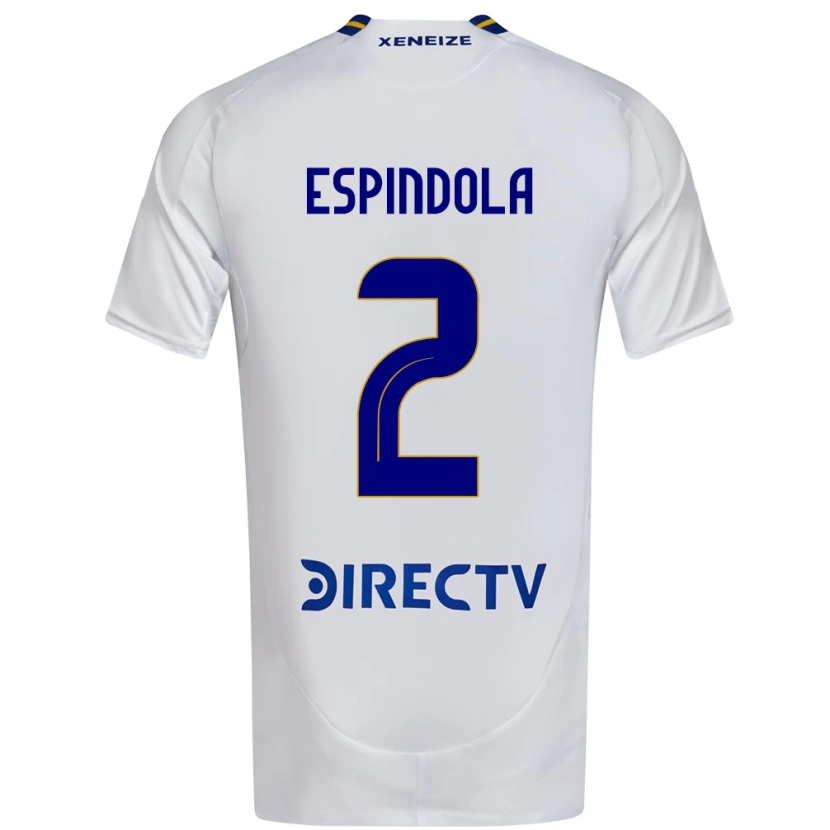 Danxen Barn Noelia Espindola #2 Kungsblå Gul Bortatröja Matchtröjor 2025/26 Tröjor T-Tröja