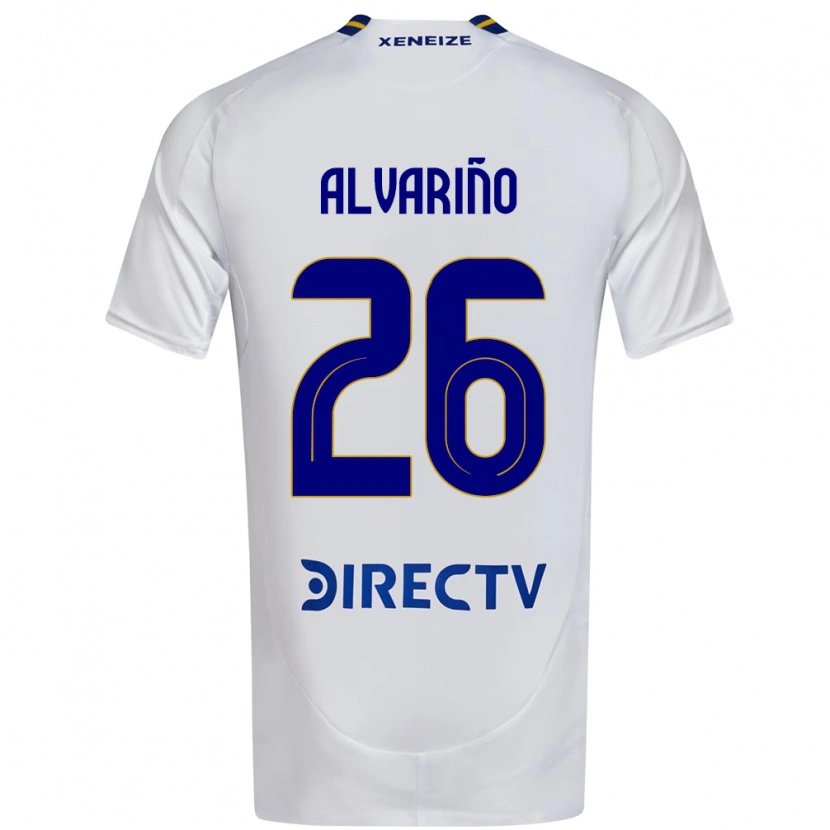Danxen Barn Alexis Alvariño #26 Kungsblå Gul Bortatröja Matchtröjor 2025/26 Tröjor T-Tröja