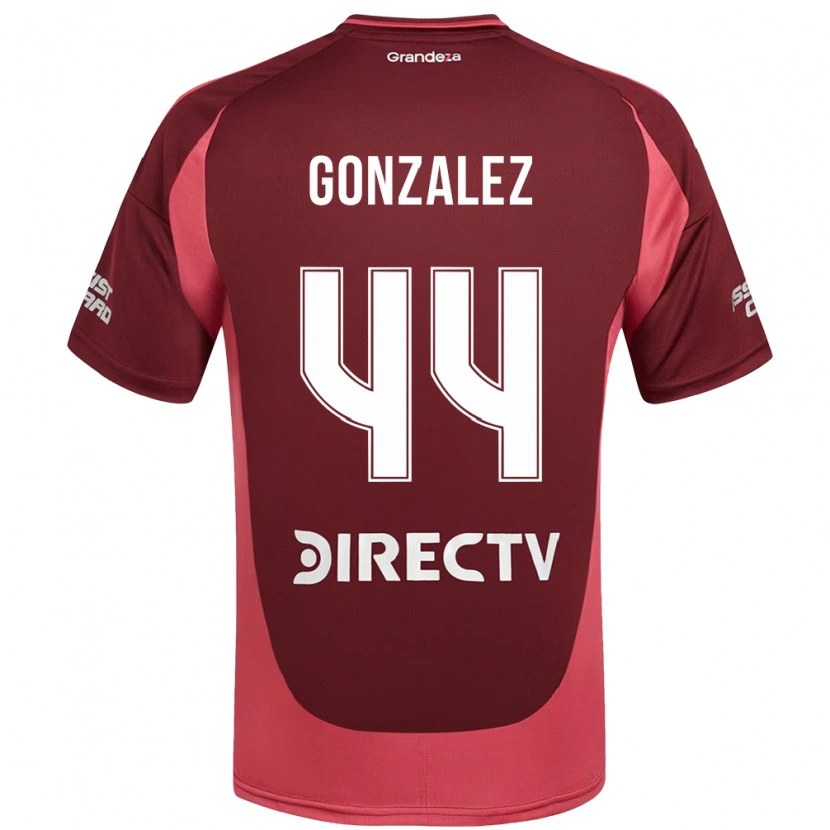 Danxen Barn Alexis González #44 Vinröd Magenta Bortatröja Matchtröjor 2025/26 Tröjor T-Tröja