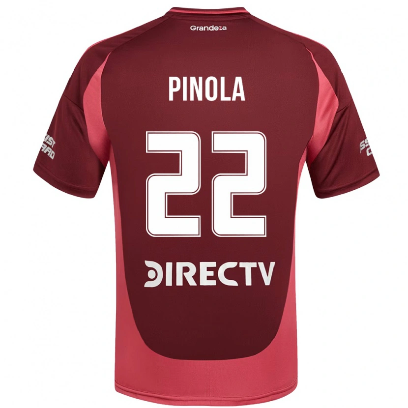 Danxen Barn Javier Pinola #22 Vinröd Magenta Bortatröja Matchtröjor 2025/26 Tröjor T-Tröja