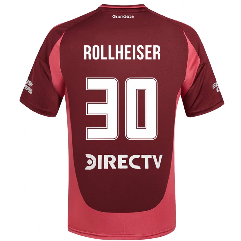 Danxen Barn Benjamin Rollheiser #30 Vinröd Magenta Bortatröja Matchtröjor 2025/26 Tröjor T-Tröja
