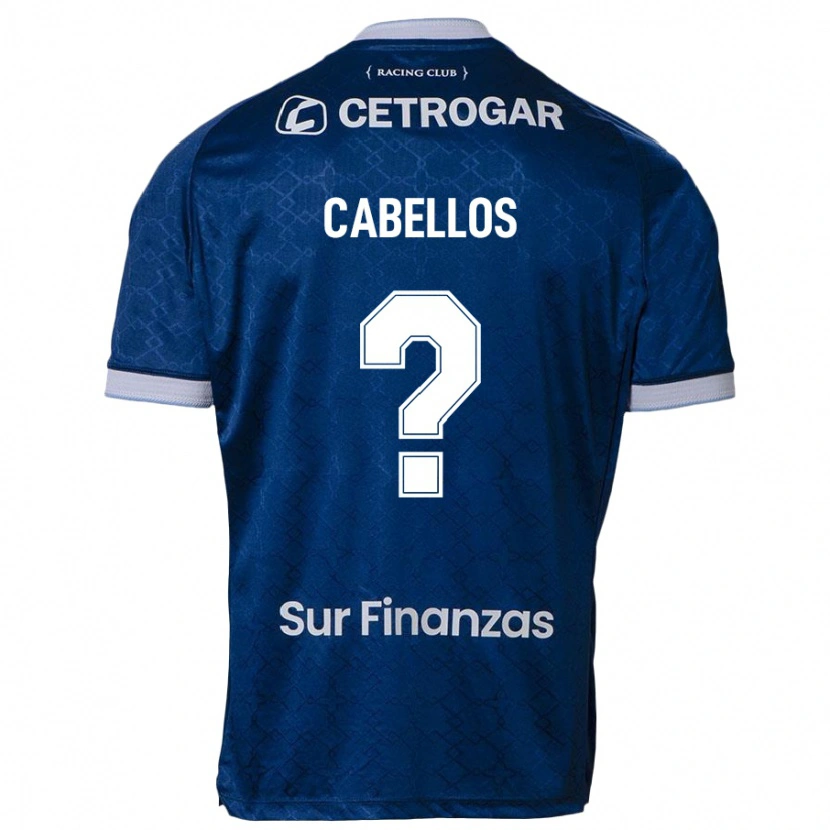 Danxen Barn Axel Cabellos #0 Mörkblå Bortatröja Matchtröjor 2025/26 Tröjor T-Tröja