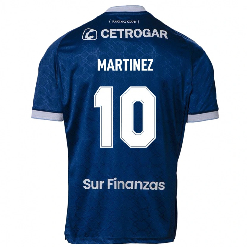 Danxen Barn Roger Martinez #10 Mörkblå Bortatröja Matchtröjor 2025/26 Tröjor T-Tröja