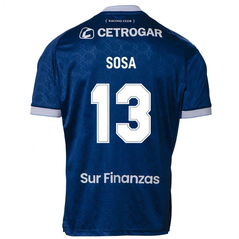 Danxen Barn Santiago Sosa #13 Mörkblå Bortatröja Matchtröjor 2025/26 Tröjor T-Tröja