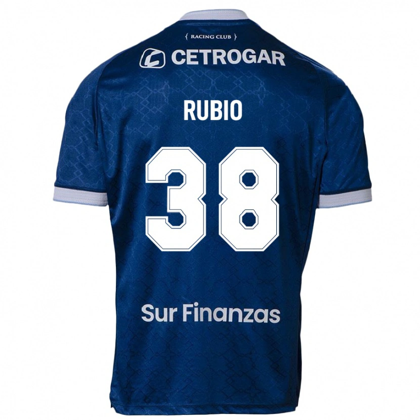 Danxen Barn Tobias Rubio #38 Mörkblå Bortatröja Matchtröjor 2025/26 Tröjor T-Tröja