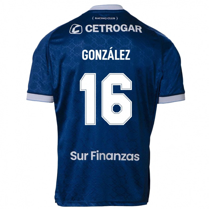 Danxen Barn Maricel González #16 Mörkblå Bortatröja Matchtröjor 2025/26 Tröjor T-Tröja