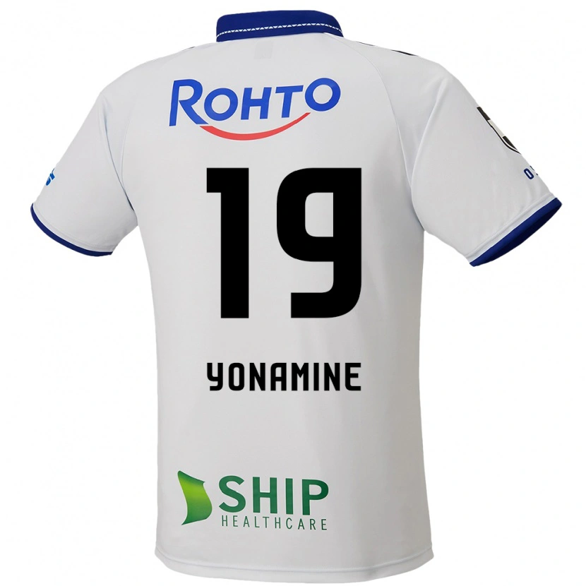 Danxen Barn Kotaro Yonamine #19 Vit Blå Svart Bortatröja Matchtröjor 2025/26 Tröjor T-Tröja