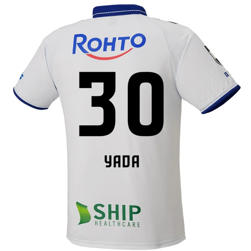 Danxen Barn Yukito Yada #30 Vit Blå Svart Bortatröja Matchtröjor 2025/26 Tröjor T-Tröja