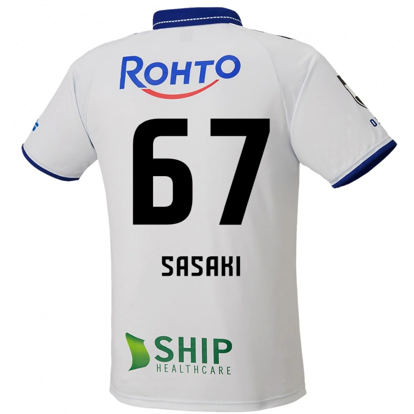 Danxen Barn Shogo Sasaki #67 Vit Blå Svart Bortatröja Matchtröjor 2025/26 Tröjor T-Tröja