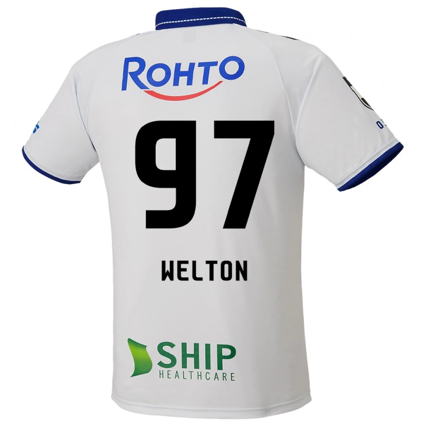 Danxen Barn Welton #97 Vit Blå Svart Bortatröja Matchtröjor 2025/26 Tröjor T-Tröja