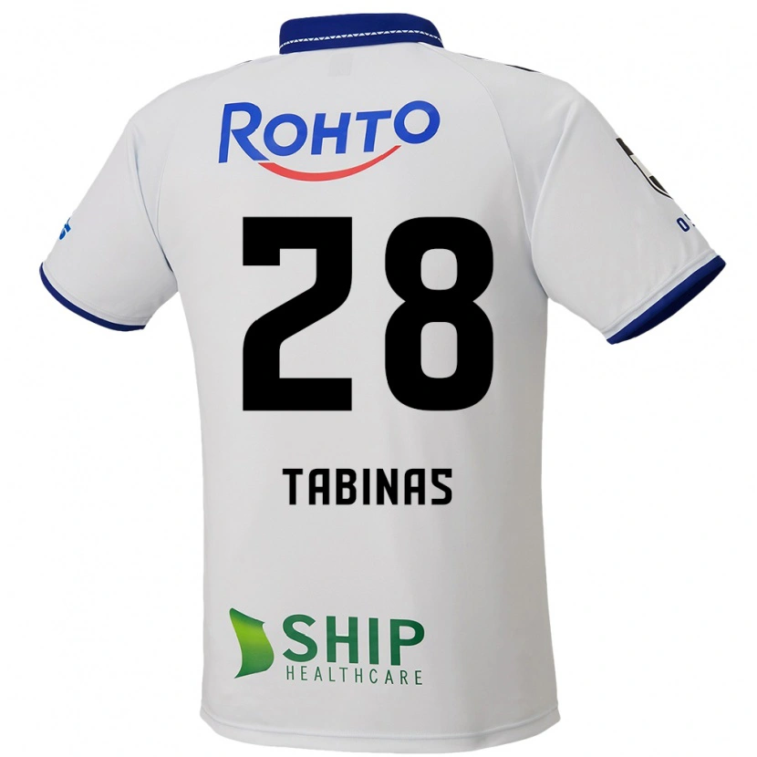 Danxen Barn Jefferson Tabinas #28 Vit Blå Svart Bortatröja Matchtröjor 2025/26 Tröjor T-Tröja