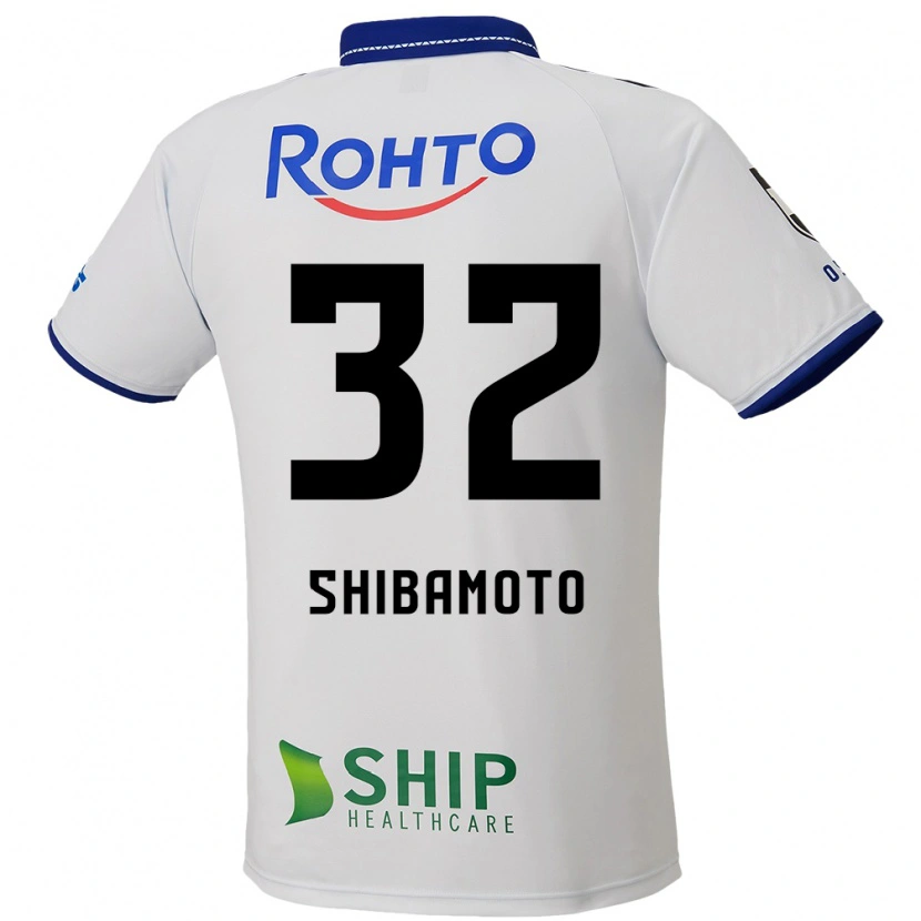 Danxen Barn Ren Shibamoto #32 Vit Blå Svart Bortatröja Matchtröjor 2025/26 Tröjor T-Tröja