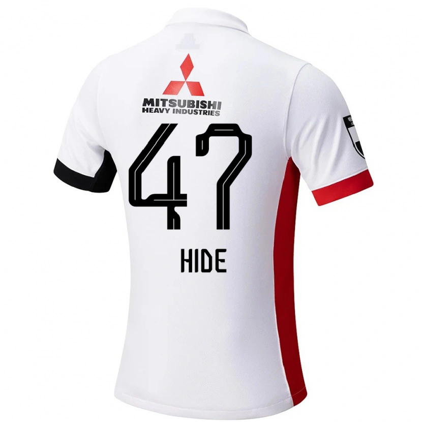 Danxen Barn Hidetoshi Takeda #47 Vit Svart Bortatröja Matchtröjor 2025/26 Tröjor T-Tröja