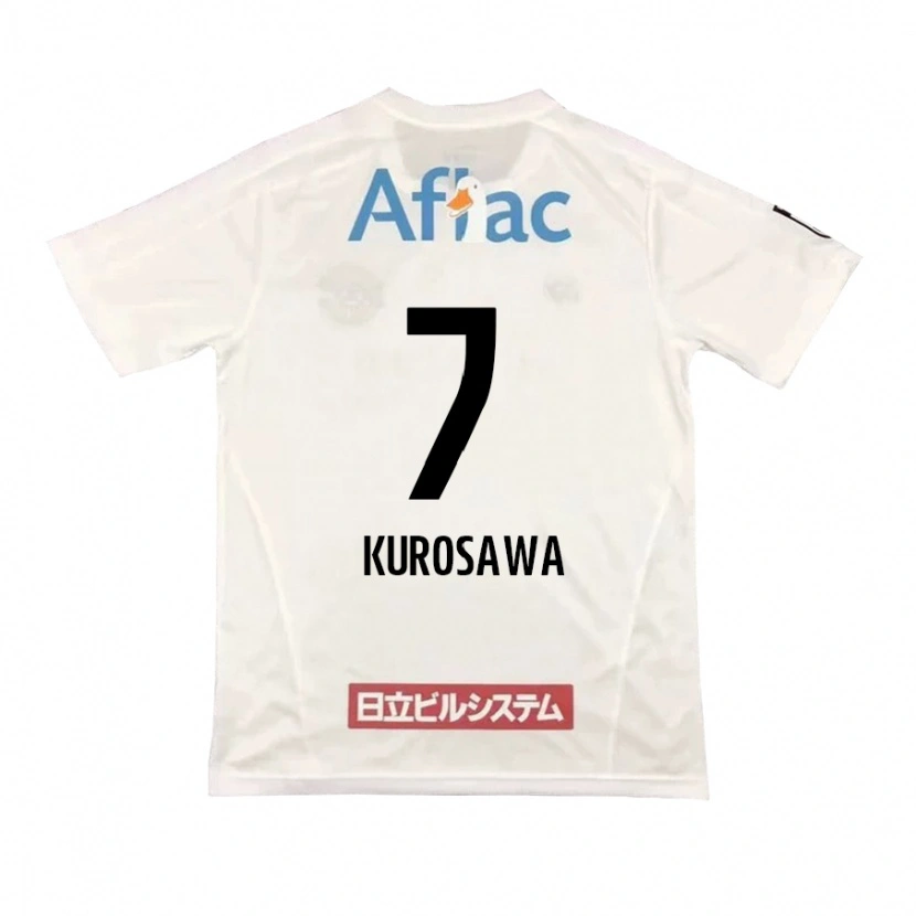 Danxen Barn Shido Kurosawa #7 Ljusgrå Beige Bortatröja Matchtröjor 2025/26 Tröjor T-Tröja