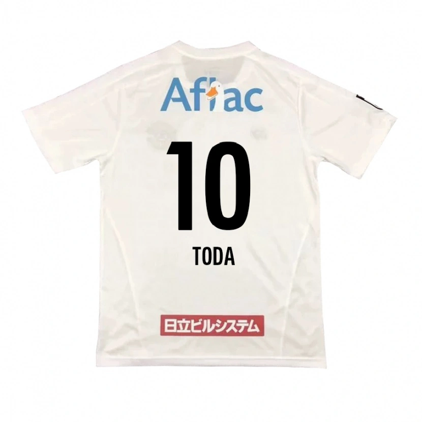 Danxen Barn Masato Toda #10 Ljusgrå Beige Bortatröja Matchtröjor 2025/26 Tröjor T-Tröja