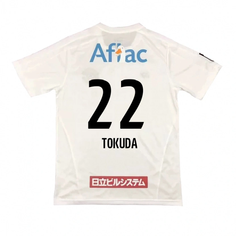 Danxen Barn Haoto Tokuda #22 Ljusgrå Beige Bortatröja Matchtröjor 2025/26 Tröjor T-Tröja