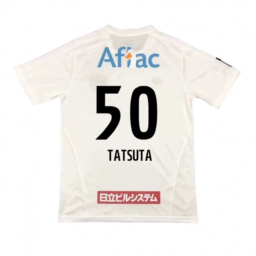 Danxen Barn Yugo Tatsuta #50 Ljusgrå Beige Bortatröja Matchtröjor 2025/26 Tröjor T-Tröja