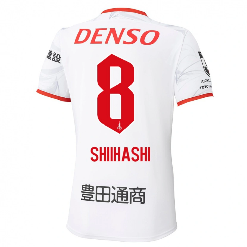 Danxen Barn Keiya Shiihashi #8 Röd Gul Bortatröja Matchtröjor 2025/26 Tröjor T-Tröja