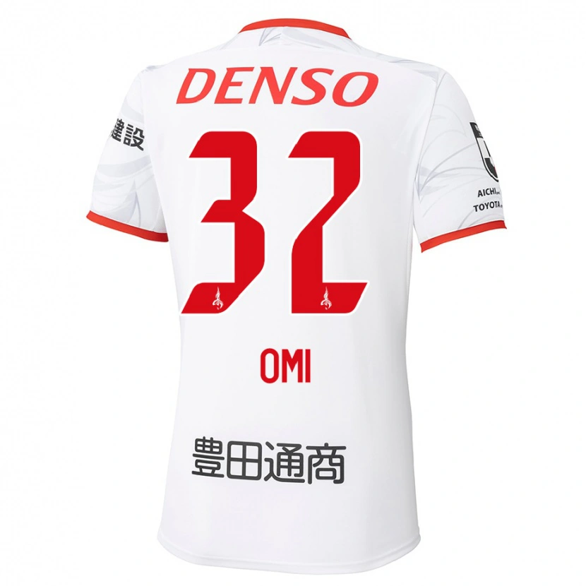 Danxen Barn Sanii Omi #32 Vit Röd Bortatröja Matchtröjor 2025/26 Tröjor T-Tröja